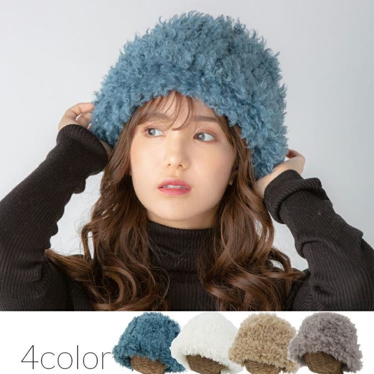 プードルフェイクファー ハット | FADEN | 詳細画像1 