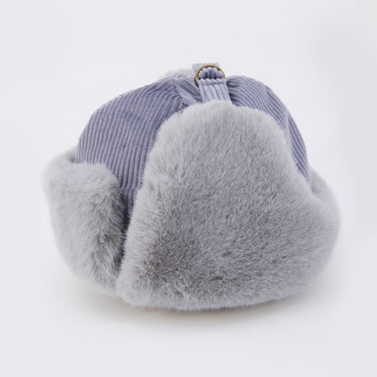 コーディロイ フェイクファー フライトキャップ | FADEN | 詳細画像4 