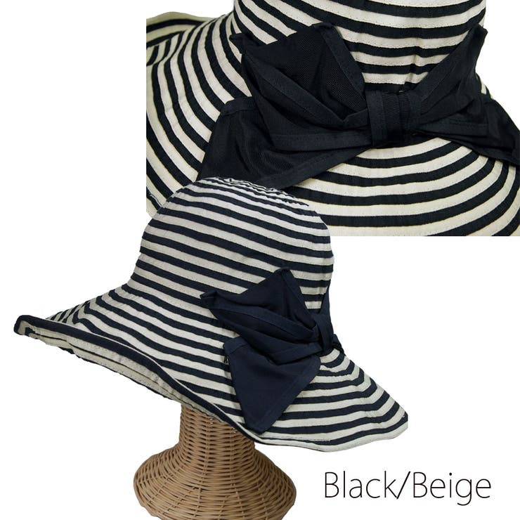 ブラック/ベージュ | Border blade Long | FADEN