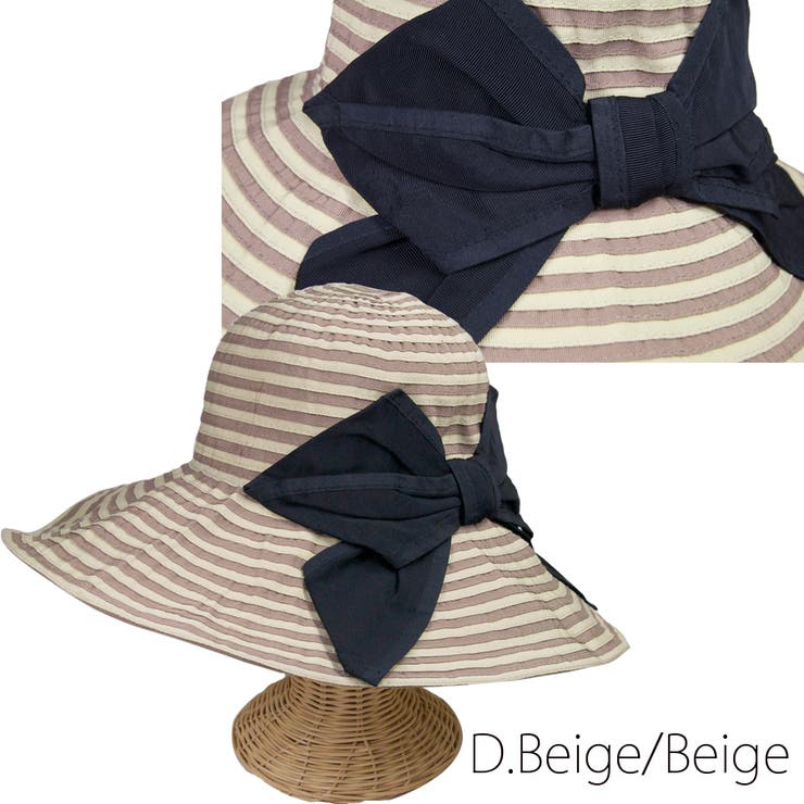 ダークベージュ/ベージュ | Border blade Long | FADEN