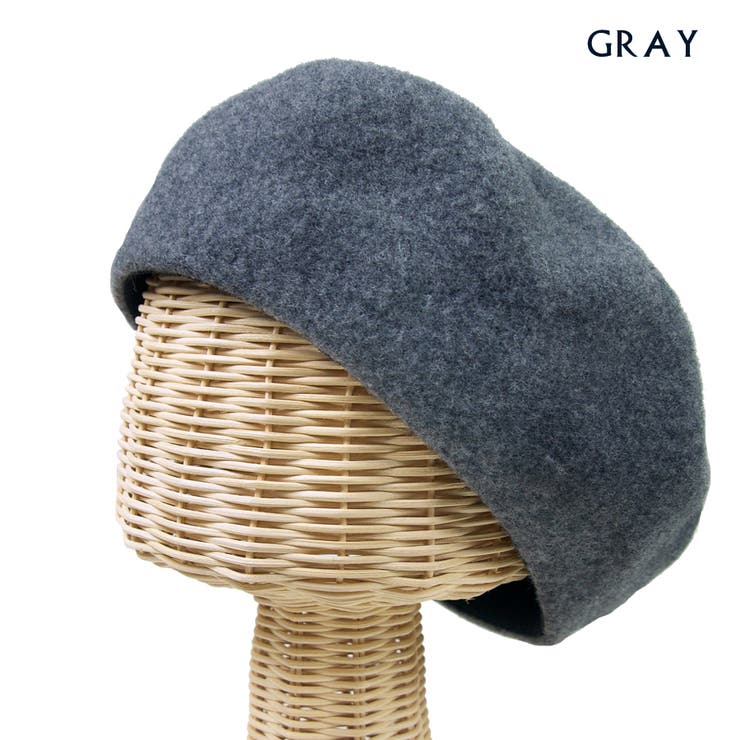 グレー | Natural color Beret | FADEN
