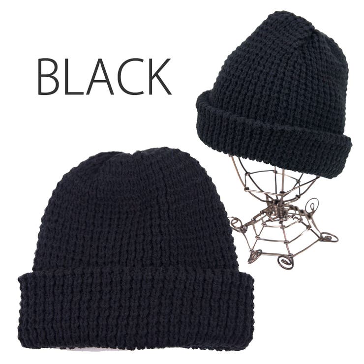 ブラック | ベーシックニットキャップ 秋冬 男女兼用 | FADEN
