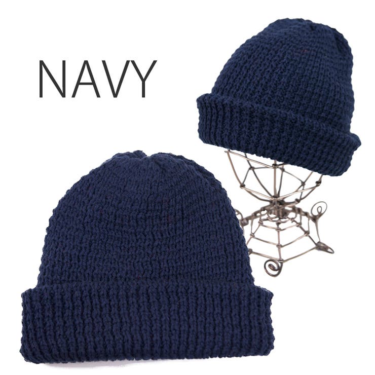 ネイビー | ベーシックニットキャップ 秋冬 男女兼用 | FADEN