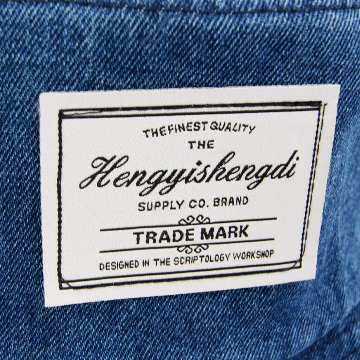 polcadot ワッペン デニムバケットハット | FADEN | 詳細画像4 