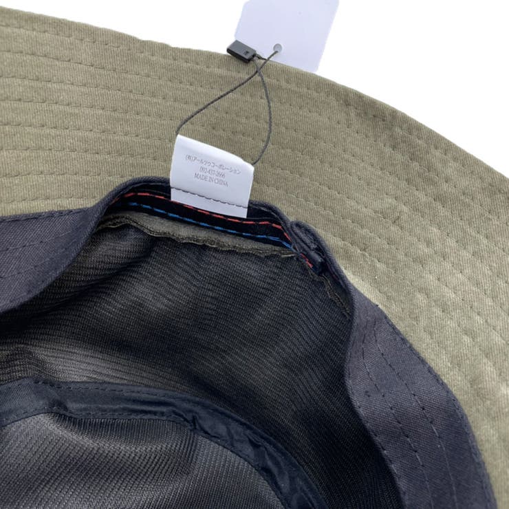 polcadot 刺繍ロゴコットンバケットハット | FADEN | 詳細画像6 