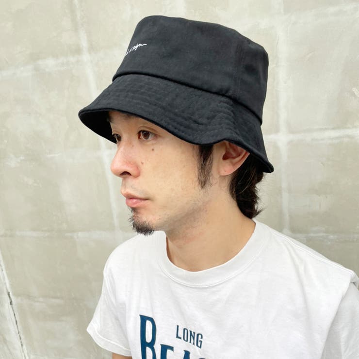 polcadot 刺繍ロゴコットンバケットハット | FADEN | 詳細画像9 