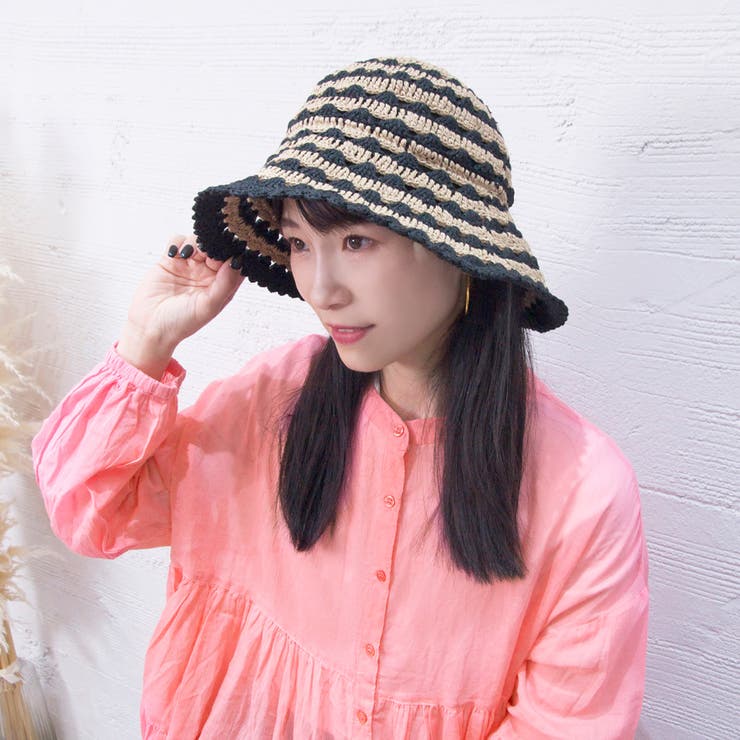 Forest Capelin / ボーダー編み キャペリン | FADEN | 詳細画像11 