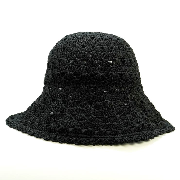 ブラック | Forest Capelin / ボーダー編み キャペリン | FADEN