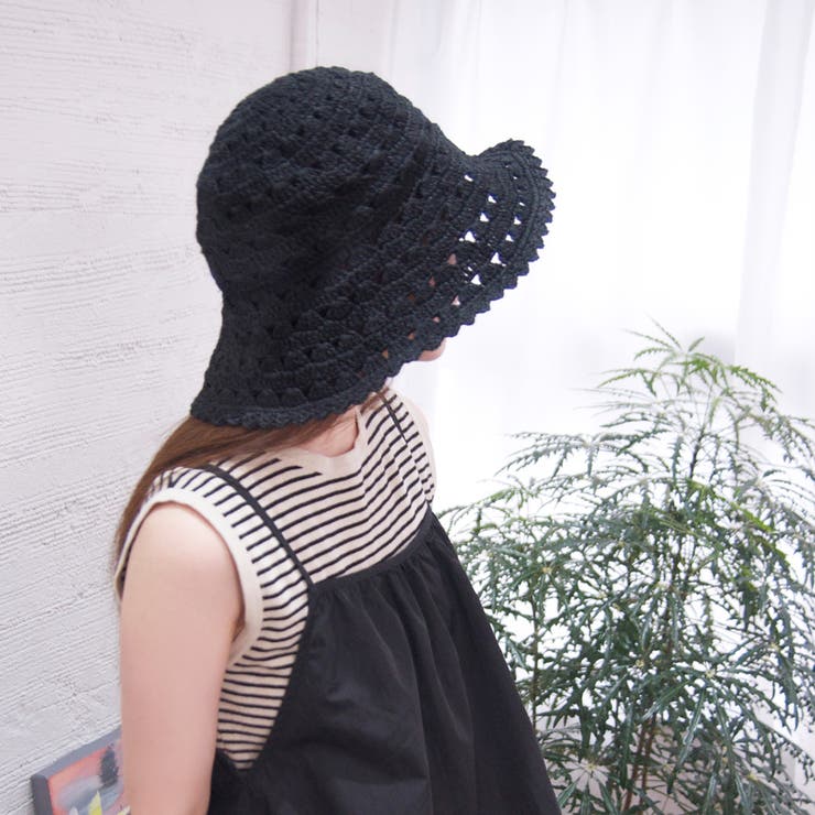 Forest Capelin / ボーダー編み キャペリン | FADEN | 詳細画像3 