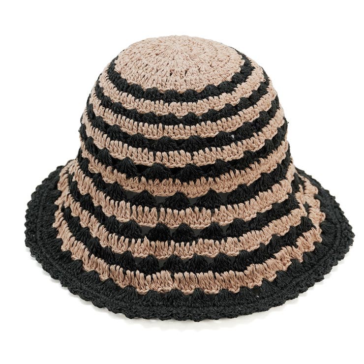 Forest Capelin / ボーダー編み キャペリン | FADEN | 詳細画像4 