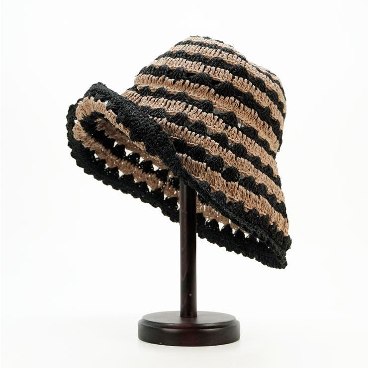 Forest Capelin / ボーダー編み キャペリン | FADEN | 詳細画像6 