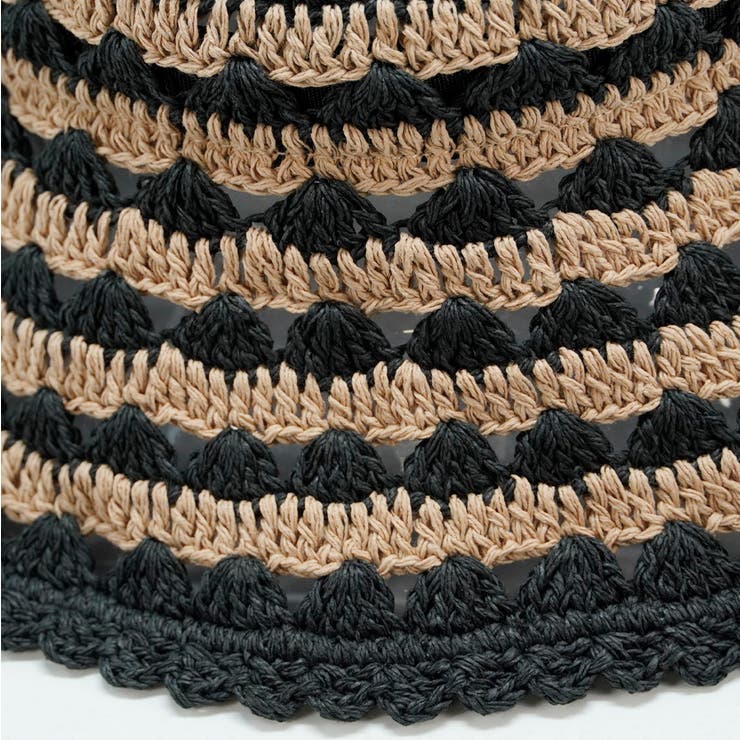 Forest Capelin / ボーダー編み キャペリン | FADEN | 詳細画像7 