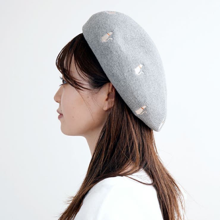 ★CA4LA★刺繍ベレー帽 CA4LA 帽子 ベレー帽 JEWELRY ITEMS BERET メンズ レディース