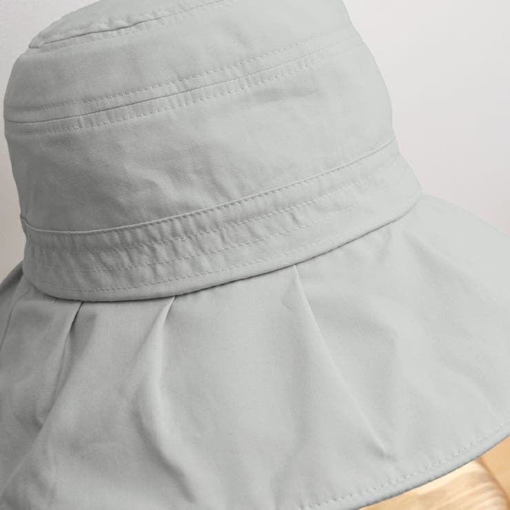 【かぶれる日傘】ギャザーハット(ストラップ付き) | FADEN | 詳細画像10 