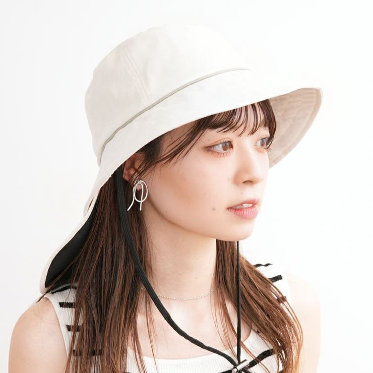 【かぶれる日傘】シェード付き クロッシェ(ストラップ付き) | FADEN | 詳細画像22 