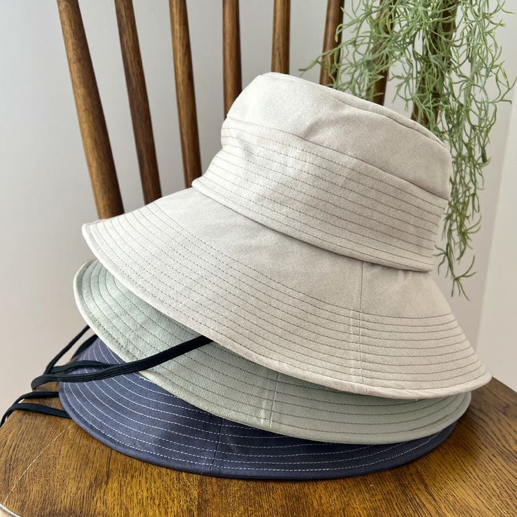 【かぶれる日傘】ステッチキャペリン(ストラップ付き) | FADEN | 詳細画像1 