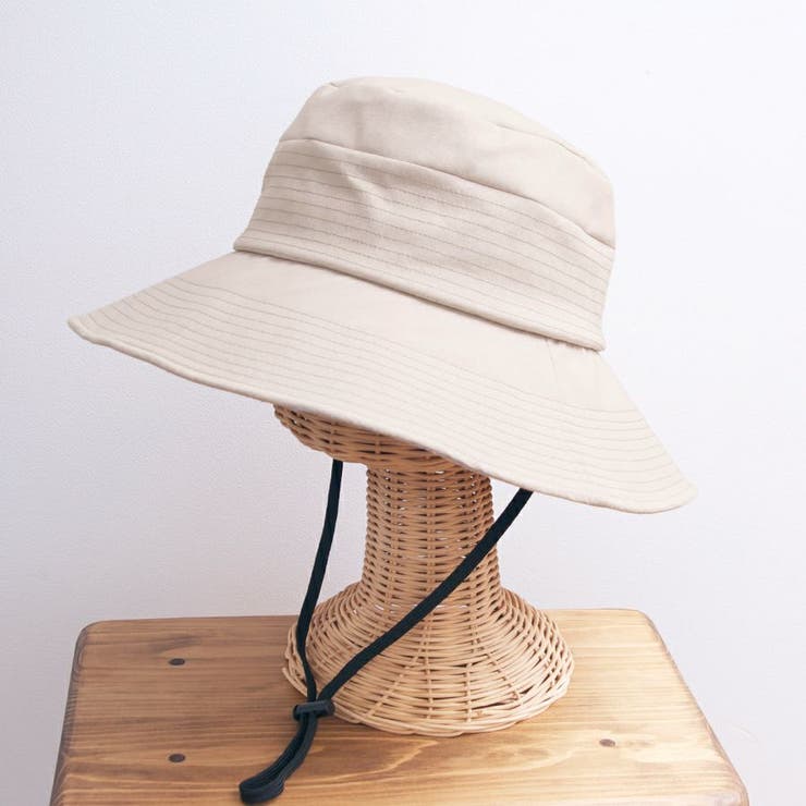 アイボリー | 【かぶれる日傘】ステッチキャペリン(ストラップ付き) | FADEN