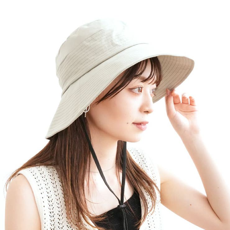 【かぶれる日傘】ステッチキャペリン(ストラップ付き) | FADEN | 詳細画像19 