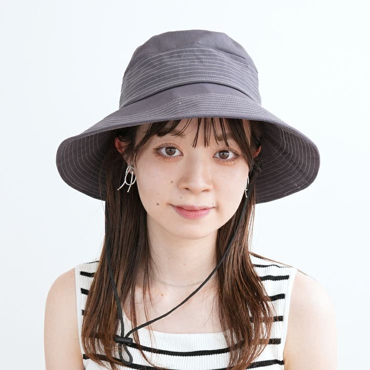 【かぶれる日傘】ステッチキャペリン(ストラップ付き) | FADEN | 詳細画像20 