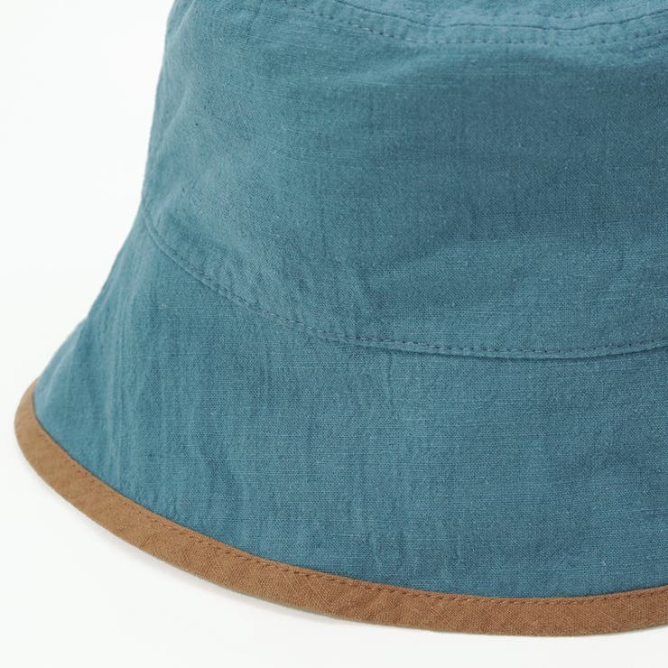 コットンリネンパネル リバーシブルバケットハット | FADEN | 詳細画像9 
