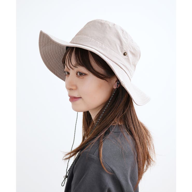 【かぶれる日傘】ナイロン シェード付きサファリハット | FADEN | 詳細画像8 