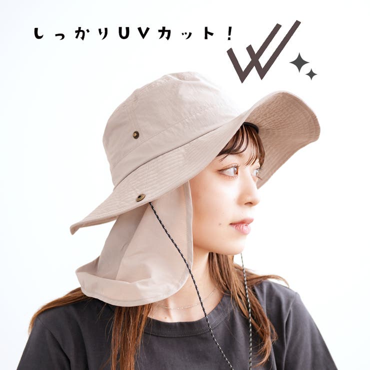 【かぶれる日傘】ナイロン シェード付きサファリハット | FADEN | 詳細画像3 