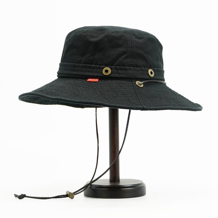 ブラック | ウォッシュコットン アドベンチャーハット | FADEN
