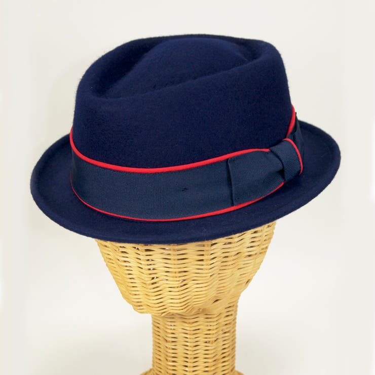 [polcadot]２Cベルト ポークパイ中折れハット | FADEN | 詳細画像1 