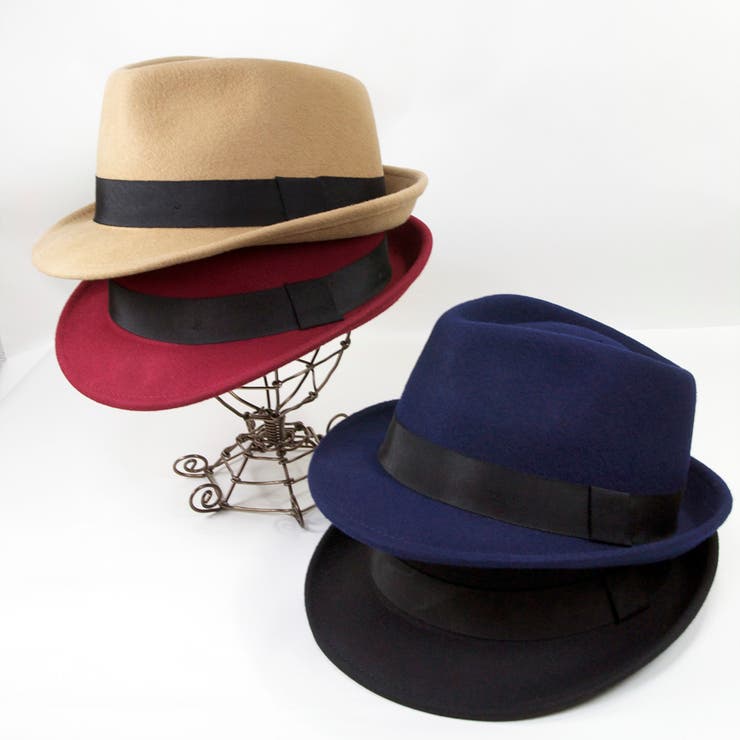 [polcadot] ベーシック フェルト中折れ 父の日 ギフト 帽子  | FADEN | 詳細画像1 