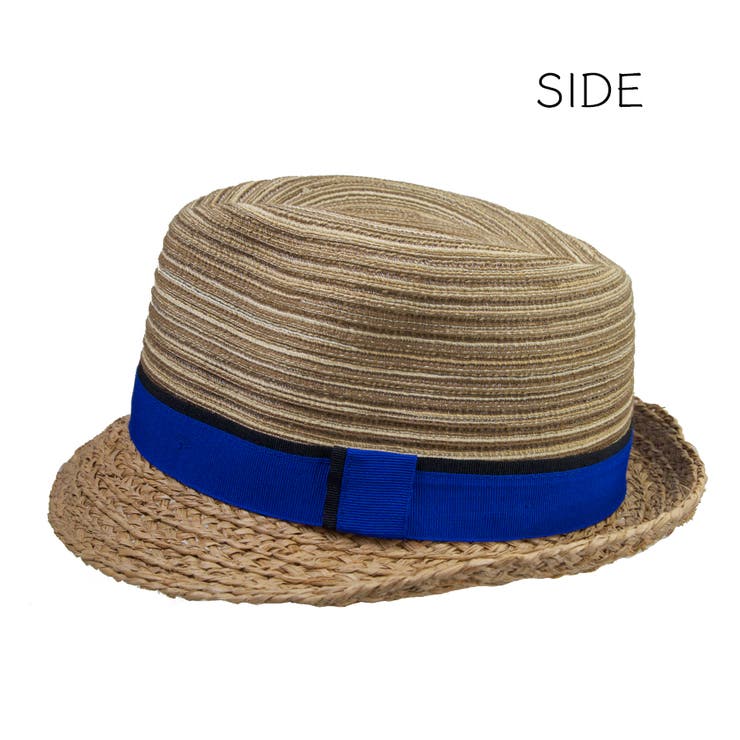 polcadot ペーパー×ラフィア ブレード中折ハット | FADEN | 詳細画像3 