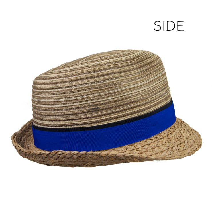 polcadot ペーパー×ラフィア ブレード中折ハット | FADEN | 詳細画像4 