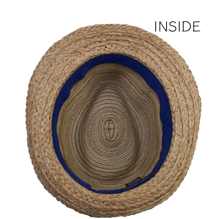 polcadot ペーパー×ラフィア ブレード中折ハット | FADEN | 詳細画像7 