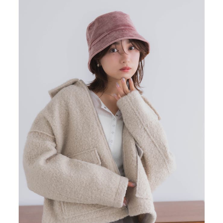 CRASHED COUDUROY BUKET | polcadot | 詳細画像16 