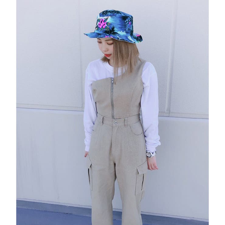 Resorts Print HAT / リバーシブル バケットハット[品番：SNYW0000606