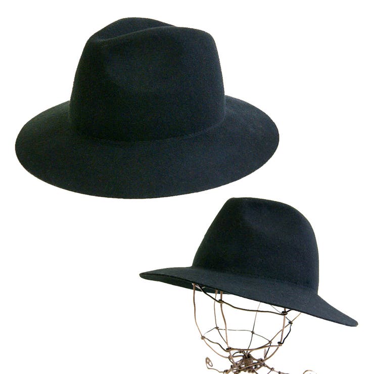 Rubenロングブリム フェルト中折れハット 帽子 | FADEN | 詳細画像2 