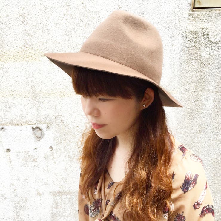 Rubenロングブリム フェルト中折れハット 帽子 | FADEN | 詳細画像3 