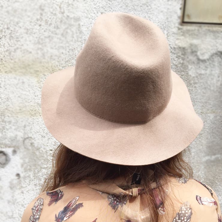 Rubenロングブリム フェルト中折れハット 帽子 | FADEN | 詳細画像4 