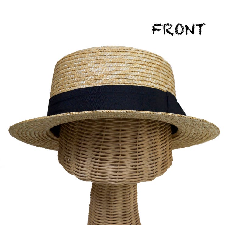 [Ruben]STRAW BOATER HAT | FADEN | 詳細画像2 