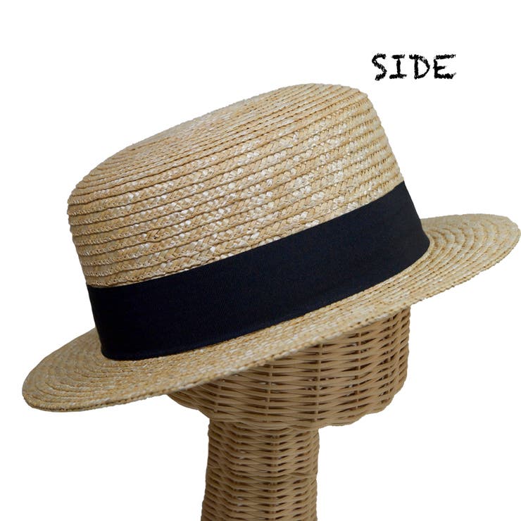 [Ruben]STRAW BOATER HAT | FADEN | 詳細画像4 