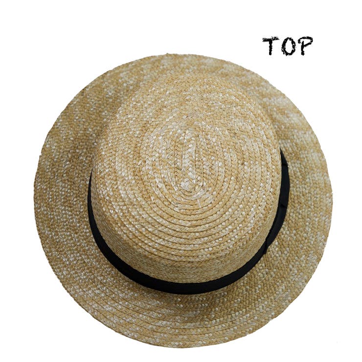 [Ruben]STRAW BOATER HAT | FADEN | 詳細画像5 