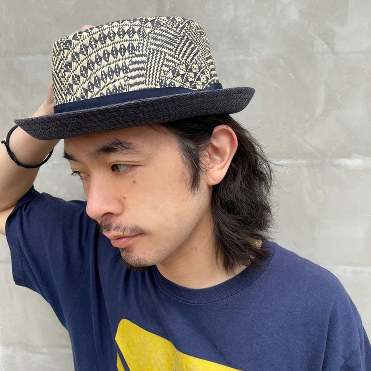 幾何学ペーパーD中折れハット | FADEN | 詳細画像12 