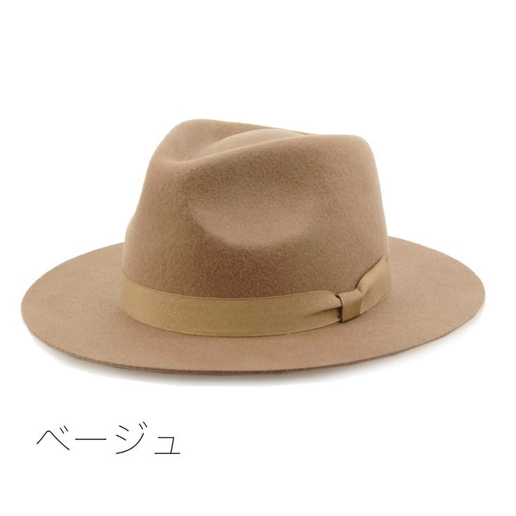 WIDE BRIM FELT HAT/ワイドブリムフェルトハット[品番：SNYW0000666