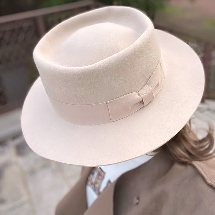 OPEN CROWN FELT HAT／オープンクラウン フェルトハット[品番