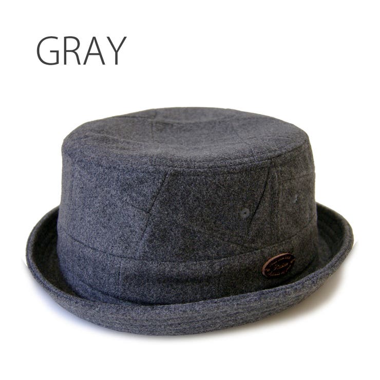 グレー | Rubenパッチワーク ポークパイ ハット | FADEN