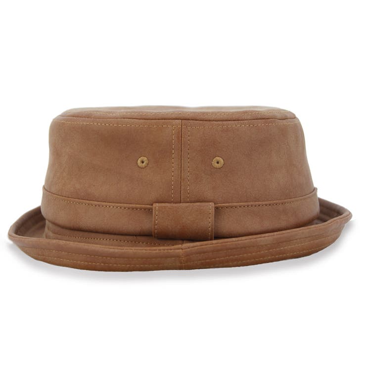 FAKE LEATHER PORKPIE | FADEN | 詳細画像5 