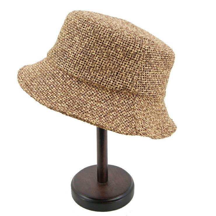 ブラウン | PAPER BUCKET HAT/ミックスペーパー バケットハット | FADEN