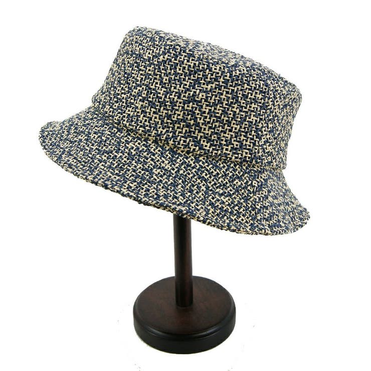 ネイビー | PAPER BUCKET HAT/ミックスペーパー バケットハット | FADEN