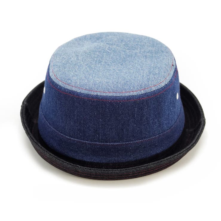 Ruben DENIM MIX PORKPIE HAT | FADEN | 詳細画像3 