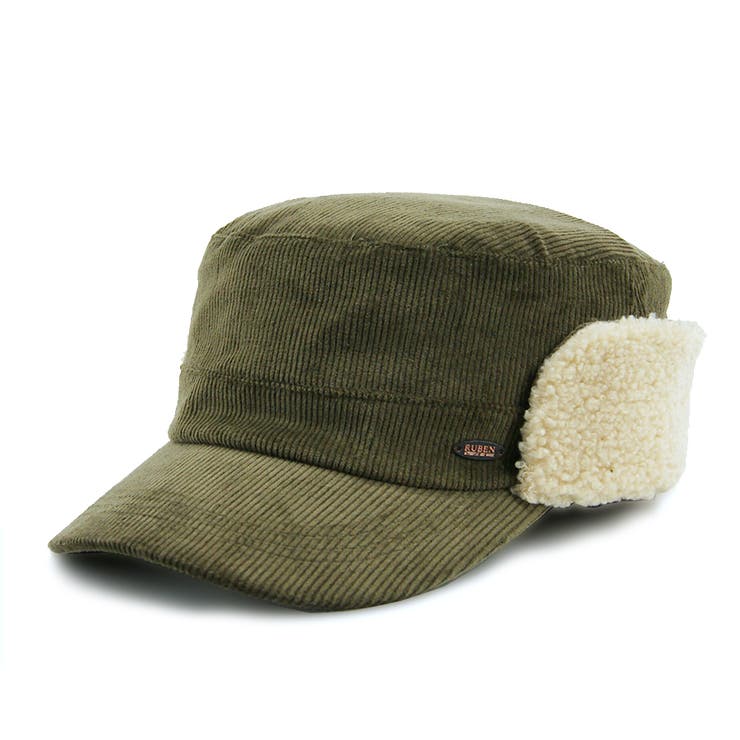 カーキ | CORDUROYBOAWORKCAP/コーデュロイ ボアワークCAP | FADEN