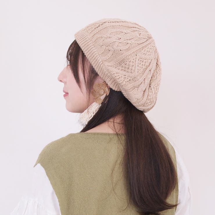 COOL TOUGH CABLE BERET /クールタッチケーブルベレー | FADEN | 詳細画像17 